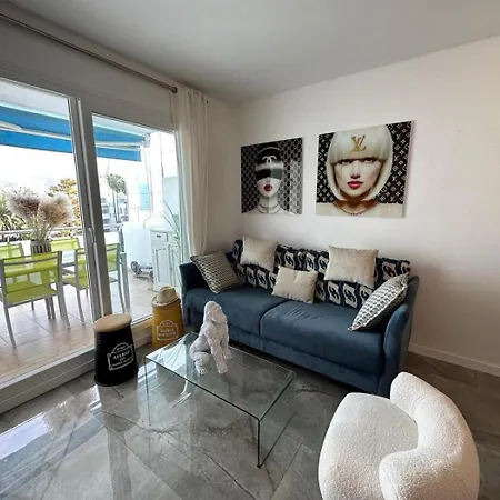 Precioso Duplex Con Vistas A La Piscina Av-86 罗萨斯